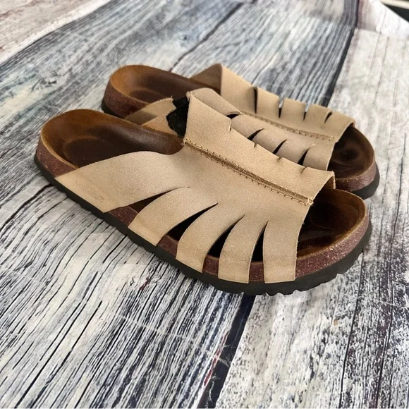 Birkenstock Betula Tan Leather Women's Sandals - Picture 2 of 8